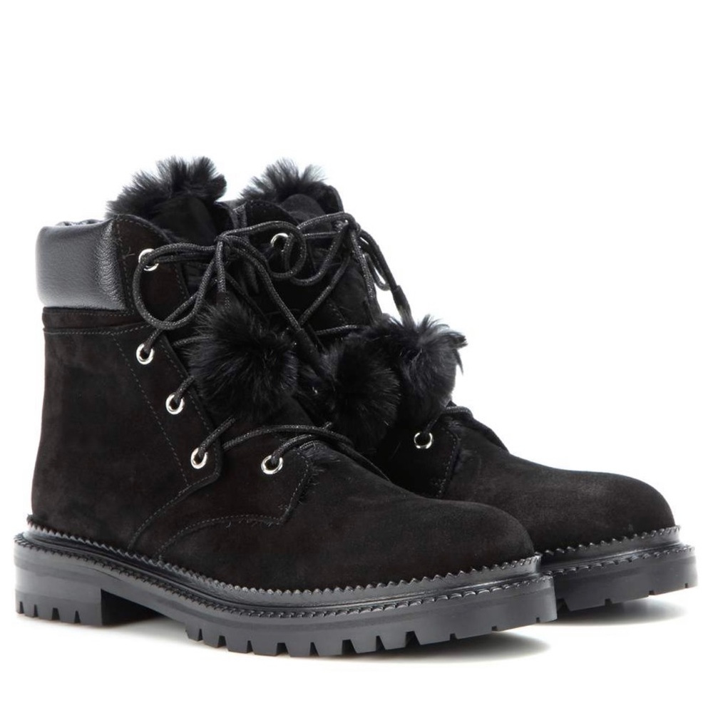 Black Jimmy Choo Elba Flat boots Women’s size 8.